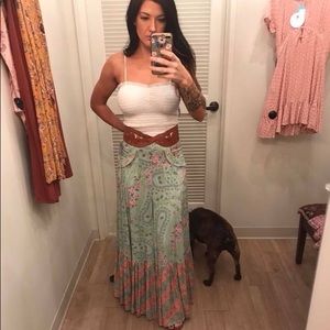 Spell Celestial City Lights Maxi Skirt